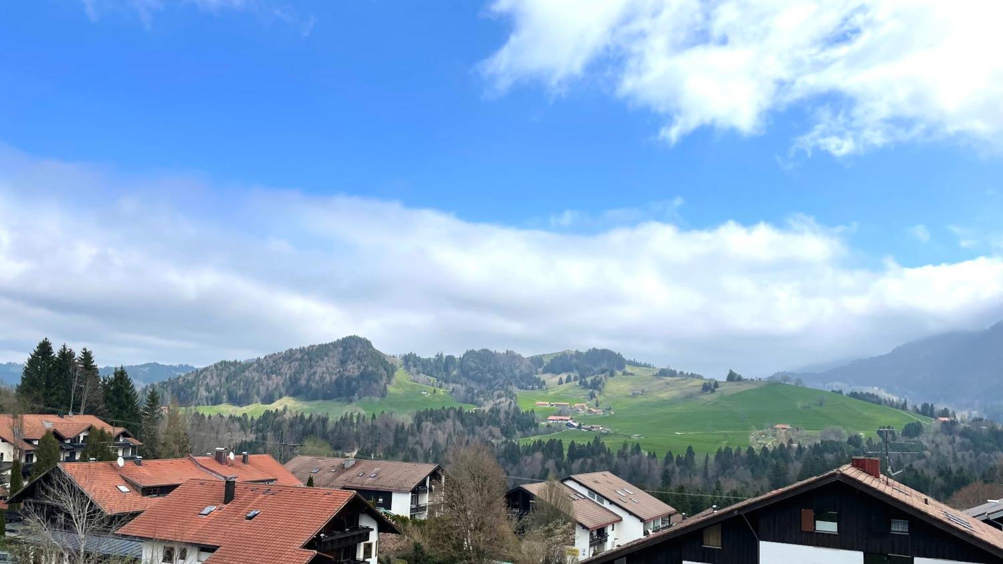 Fewo Alpengloeckchen, Oberstaufen/Steibis Exteriör bild