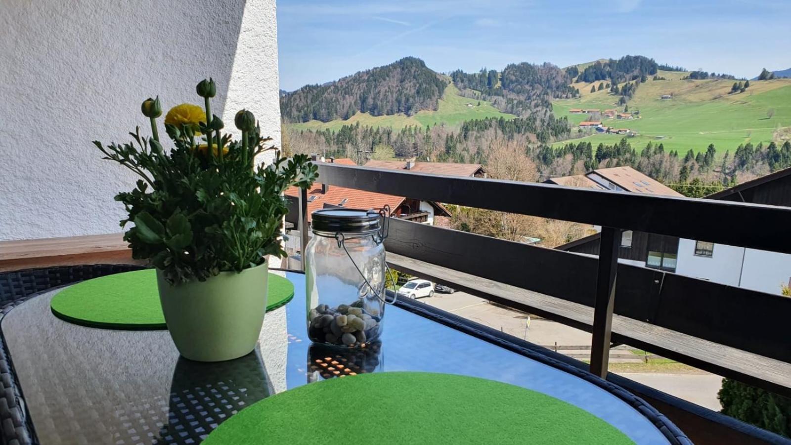 Fewo Alpengloeckchen, Oberstaufen/Steibis Exteriör bild